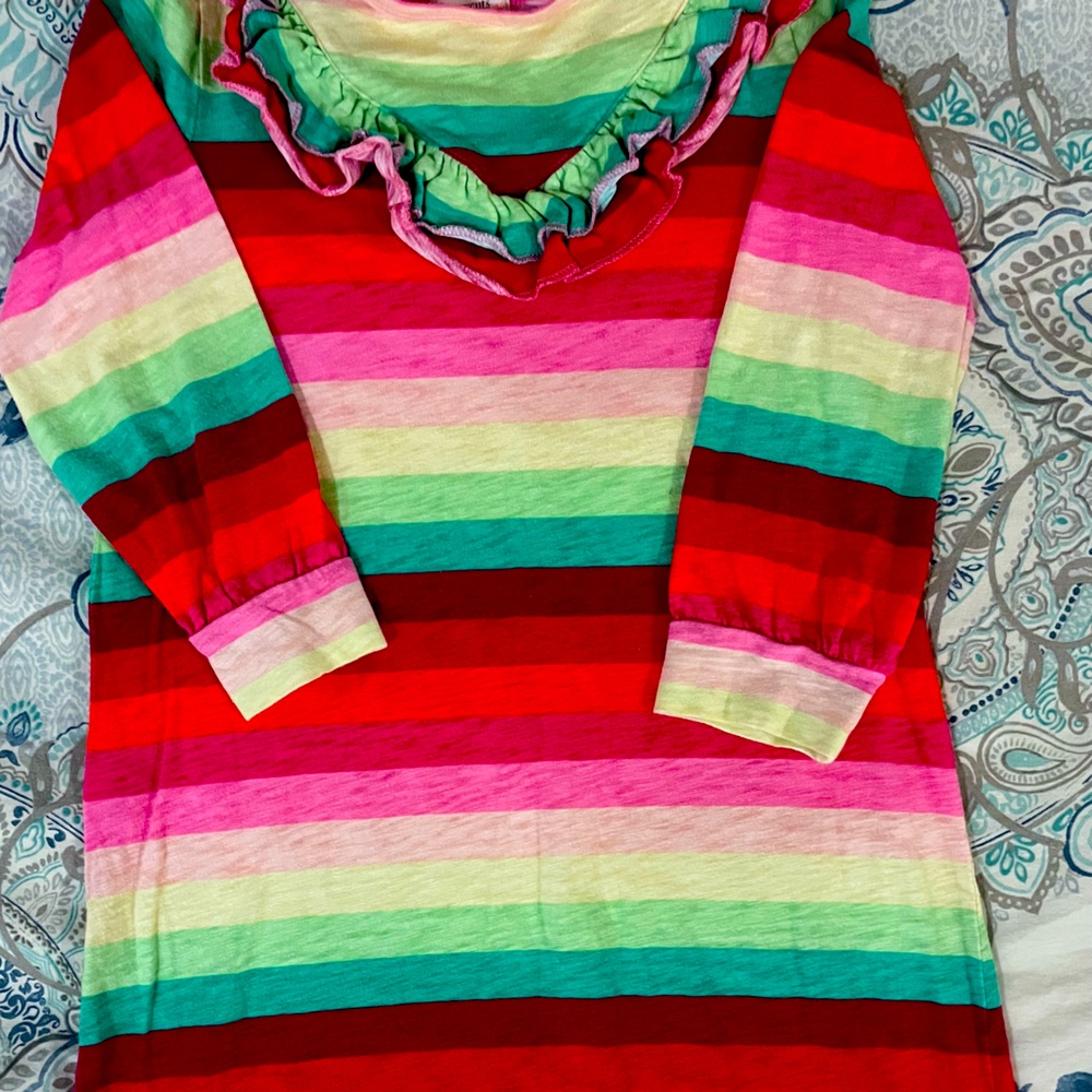 Jcrew Crewcuts girls rainbow dress